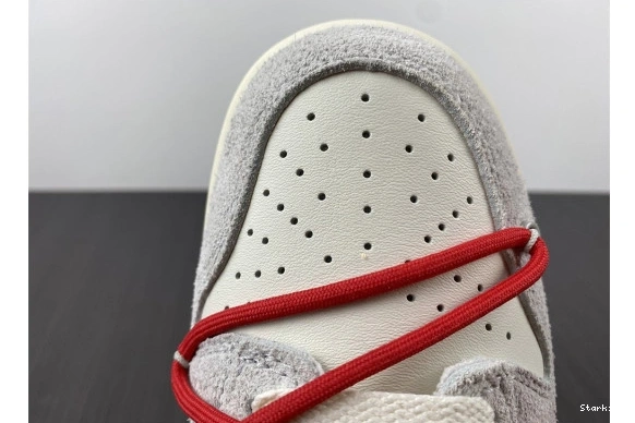 O-W Lot DJ0950-103 Dunk Low Nike 40 1010